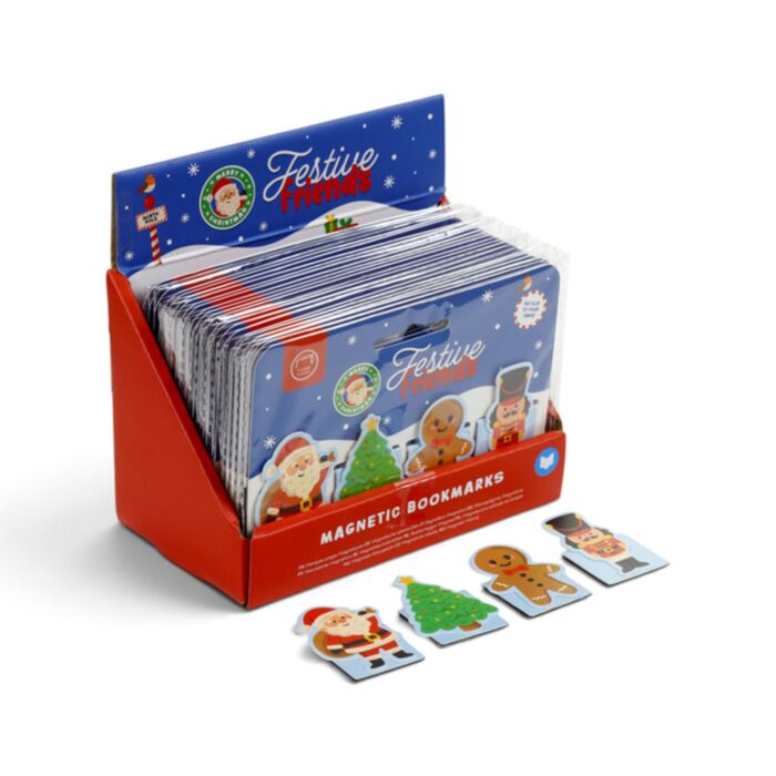 Festive Friends Kerstmis Magnetische Boekenlegger Set
