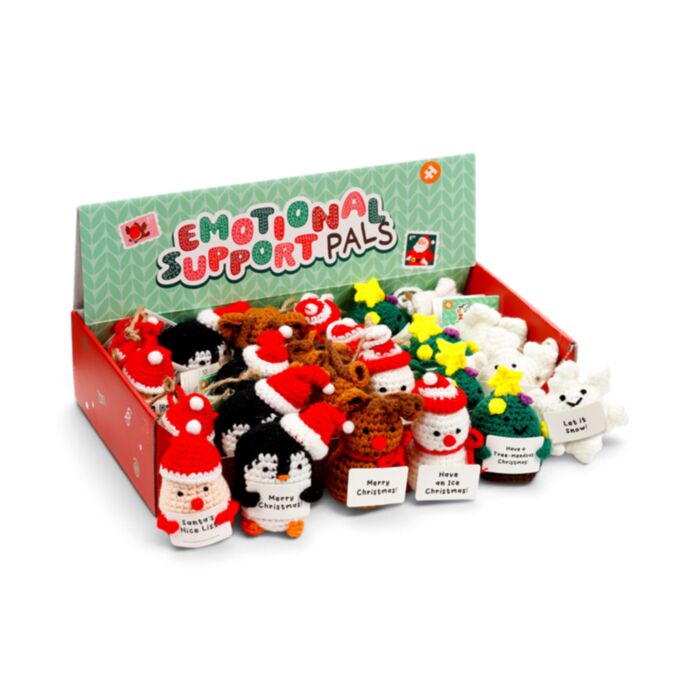 GehaaktGehaakt Emotionele Steunmaatje Kerstmis Mix