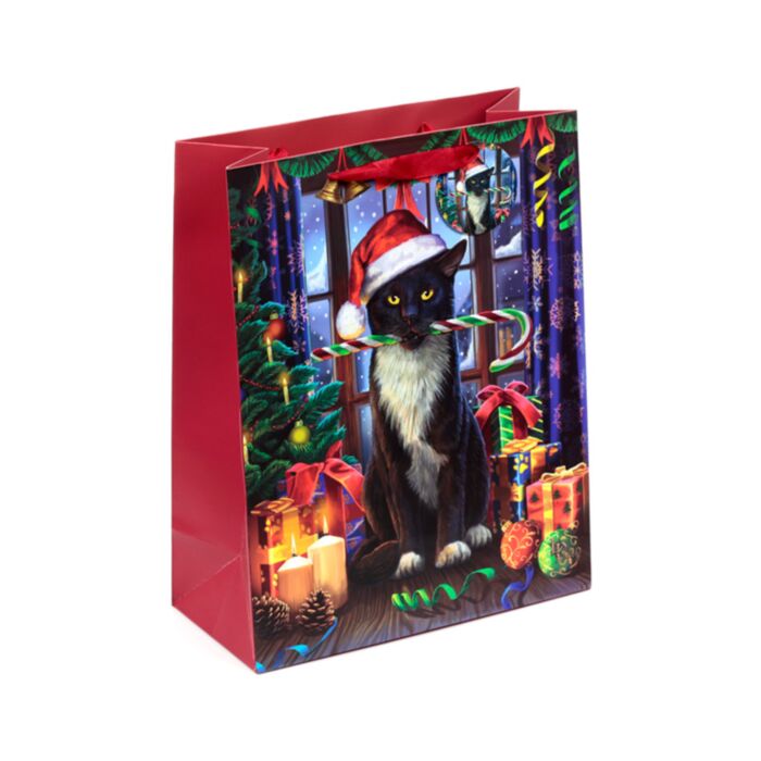Lisa Parker Christmas Krampus Kat Cadeautasje Large