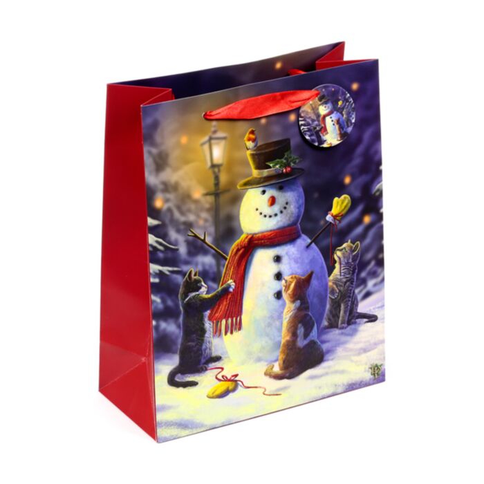 Lisa Parker Kerstmis Katten Cadeautasje Large