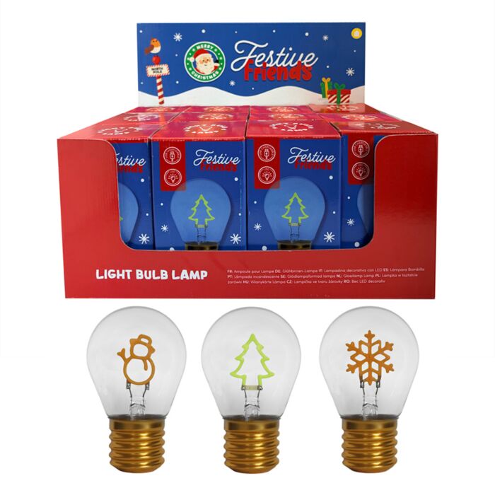 Festive Friends LED Kerstlamp Lamp-vorm
