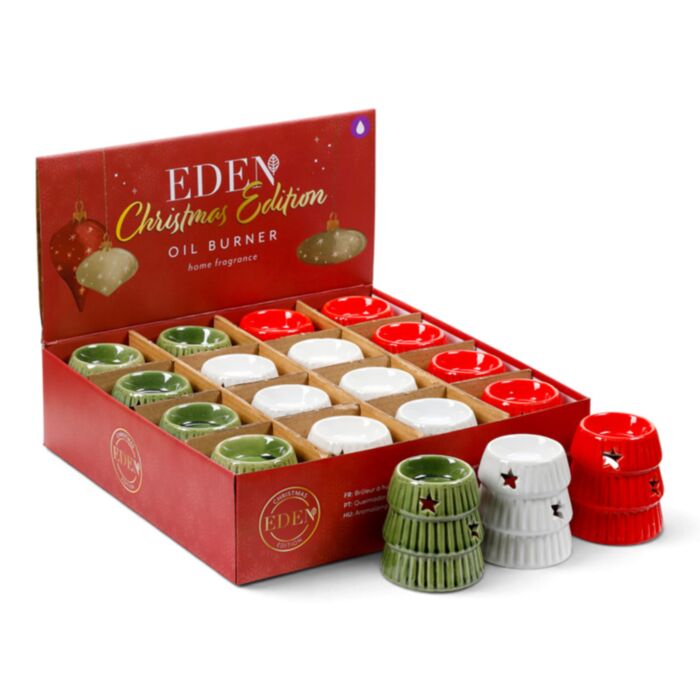 Eden Small Abstracte Kerstboom Geurbrander