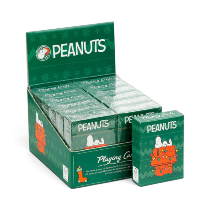 Peanuts Kerstmis Snoopy & Woodstock Speelkaarten Kaartspel