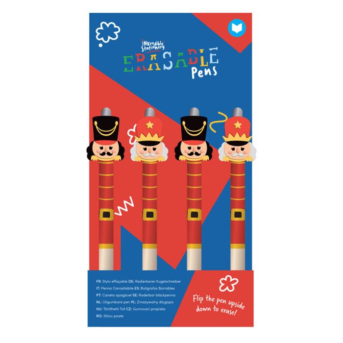 Kerstmis Festive Friends Notenkraker Inkredible Uitwisbare Pen