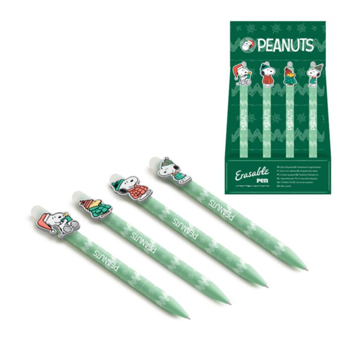 Peanuts Kerstmis Snoopy & Woodstock Inkredible Uitwisbare Pen r