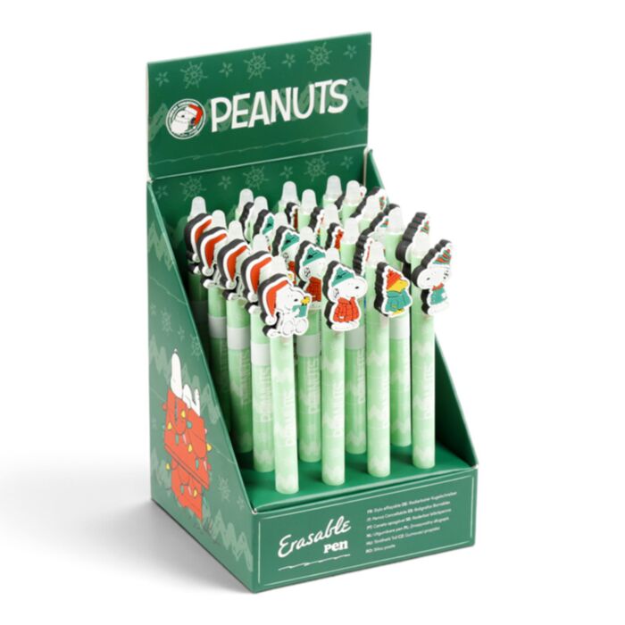 Peanuts Kerstmis Snoopy & Woodstock Inkredible Uitwisbare Pen r