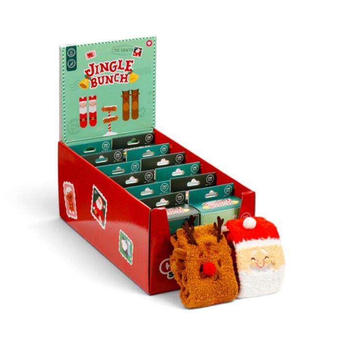 Jingle Bunch Kerstmis Fluffy Zachte Sokken