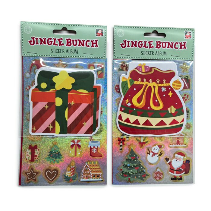 Kerstmis Jingle Bunch Stickerboek & Stickers