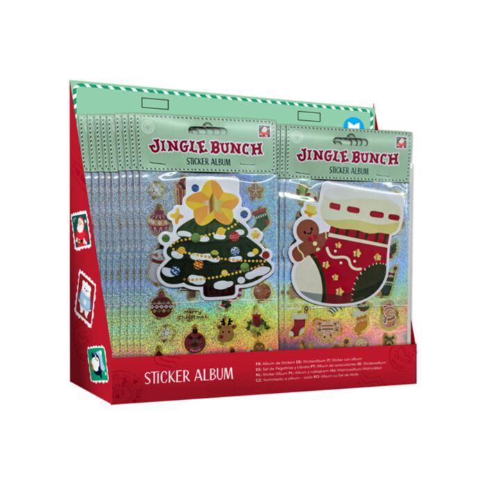 Kerstmis Jingle Bunch Stickerboek & Stickers