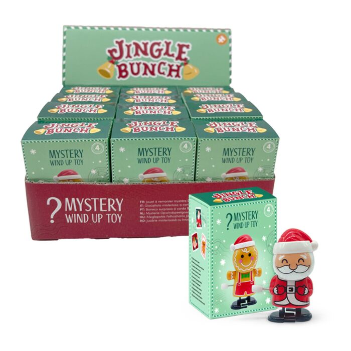 Mystery Jingle Bunch Kerstmis Opwindbaar Speelgoed Blind Box