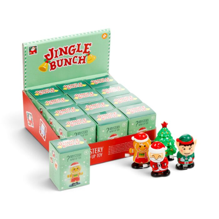 Mystery Jingle Bunch Kerstmis Opwindbaar Speelgoed Blind Box