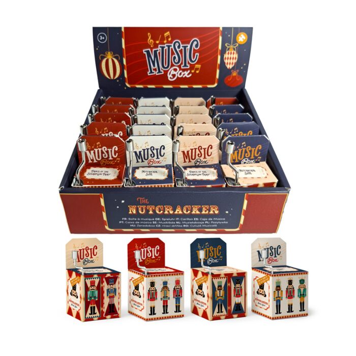 Kerstmis Notenkraker Muziekdoosje