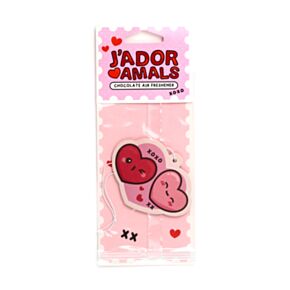 Chocolade J'Adoramals Dubbel Hart Luchtverfrisser