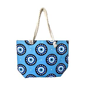 Rond Bescherming Evil Eye Strandtas Rond Bescherming Evil Eye Strandtas