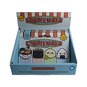 Foodiemals Ramen & Sushi Magnetische Boekenlegger Set Foodiemals Ramen & Sushi Magnetische Boekenlegger Set
