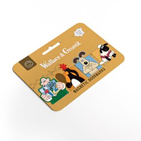 Wallace & Gromit Magnetische Boekenlegger Set