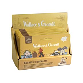 Wallace & Gromit Magnetische Boekenlegger Set