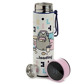 Pusheen Kat Gaming Thermosfles 450ml Thermometer