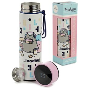 Pusheen Kat Gaming Thermosfles 450ml Thermometer