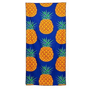 Ananas Print Microvezel Strandhanddoek Ananas Print Microvezel Strandhanddoek