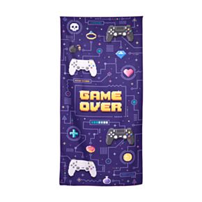 Game Over Microvezel Strandhanddoek