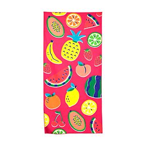 Zomerfruit Microvezel Strandhanddoek