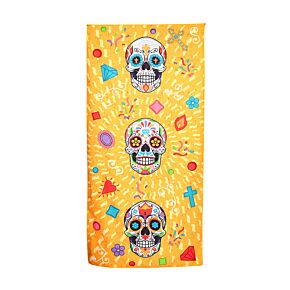 Dia de Los Muertos Microvezel Strandhanddoek