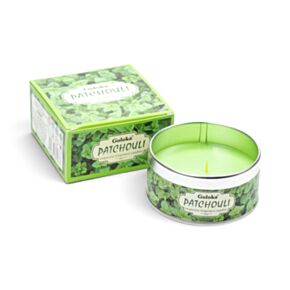 Goloka Patchouli Paraffine Wax Geurkaars in blik