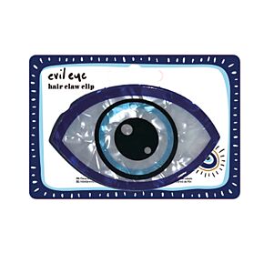 Bescherming Evil Eye Ovaal Haarklauwclip