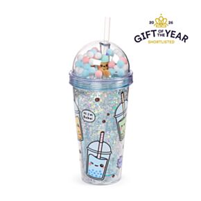 Foodiemals Bubble Tea Dubbelwandige Beker