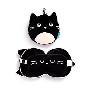 Relaxeazzz Feline Fine Rond Reiskussen & Slaapmasker Relaxeazzz Feline Fine Rond Reiskussen & Slaapmasker