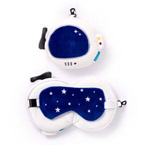 Relaxeazzz Ruimtevaart Rond Pluche Reiskussen & Slaapmasker