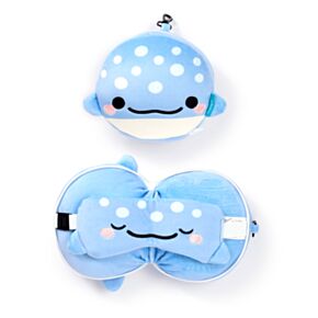 Relaxeazzz Adoramals Aoi de Walvishaai Rond Reiskussen & Slaapmasker