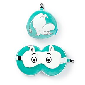 Relaxeazzz Moomin Rond Reiskussen & Slaapmasker