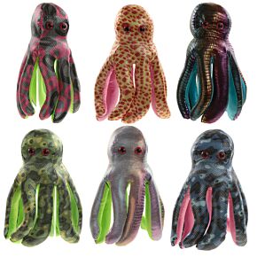 Octopus Dierenknuffels Zanddieren  25cm