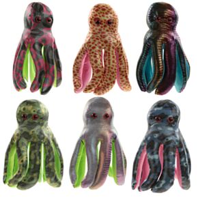 Octopus Dierenknuffels Zanddieren  25cm