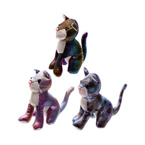 Kat Dierenknuffels Zanddieren  15cm