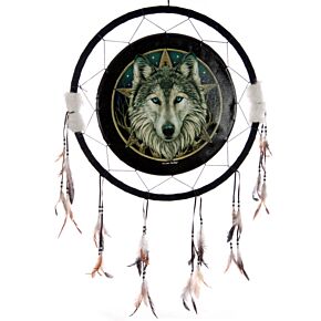 Lisa Parker Dromenvanger - wolf hoofd 60cm