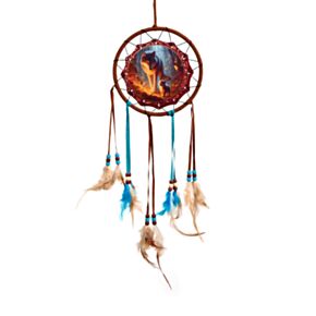 Feeën Droom Wolf & Welp Dromenvanger 16cm