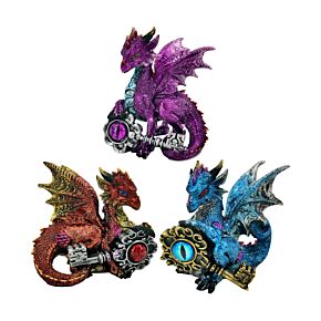 Set van 3 Dark Legends Sleutel van Macht Draak