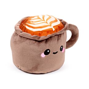 Foodiemals Cappuccino Pluche Deurstopper
