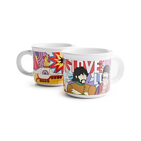 The Beatles Yellow Submarine Set 2 porselein Espresso kopjes