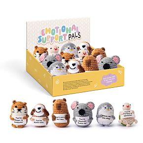 Positieve Emotionele Ondersteuning Gehaakte Dieren Mix 1