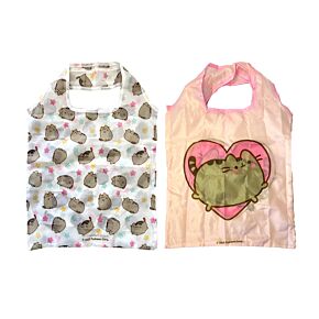 RPET Opvouwbare Tas - Pusheen de Kat Hartjes & Sterren