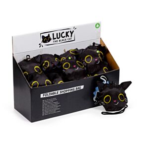 Opvouwbare Tas -  Lucky de Zwarte Kat