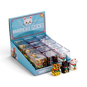 Maneki Neko Zwaaiende Kat Mini Solar Pal