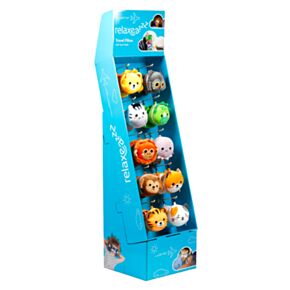 10 haken Product Display Stand voor Relaxeazzz Reiskussens & Slaapmaskers