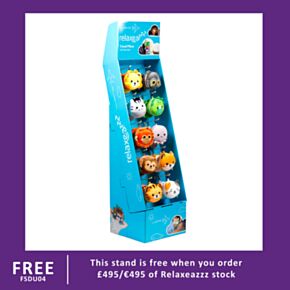 10 haken Product Display Stand voor Relaxeazzz Reiskussens & Slaapmaskers