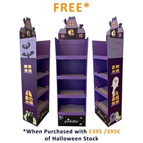 Spooky 4-schappen voorgevuld FSDU Display