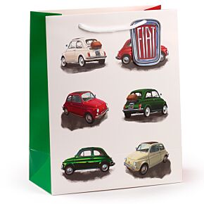 Fiat 500 Retro Repeat - Cadeautasje Large